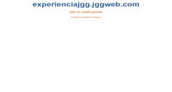Desktop Screenshot of experienciajgg.jggweb.com